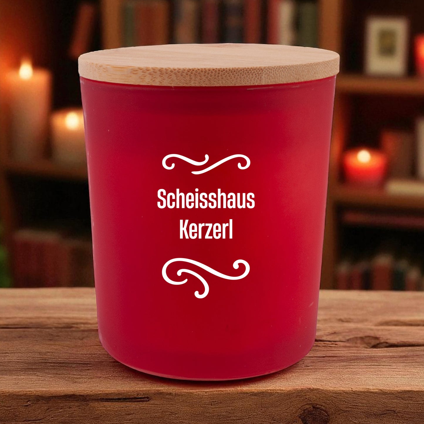 Duftkerze "Scheisshaus Kerzerl" - meinherzschlag.de
