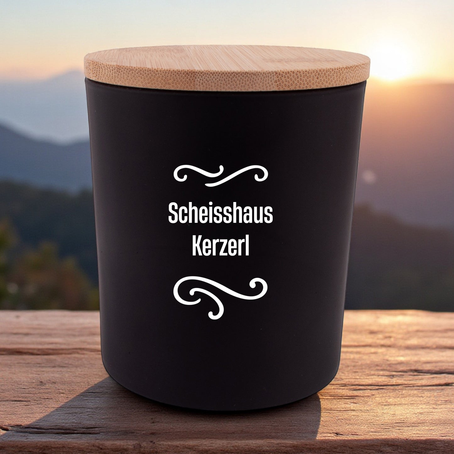 Duftkerze "Scheisshaus Kerzerl" - meinherzschlag.de