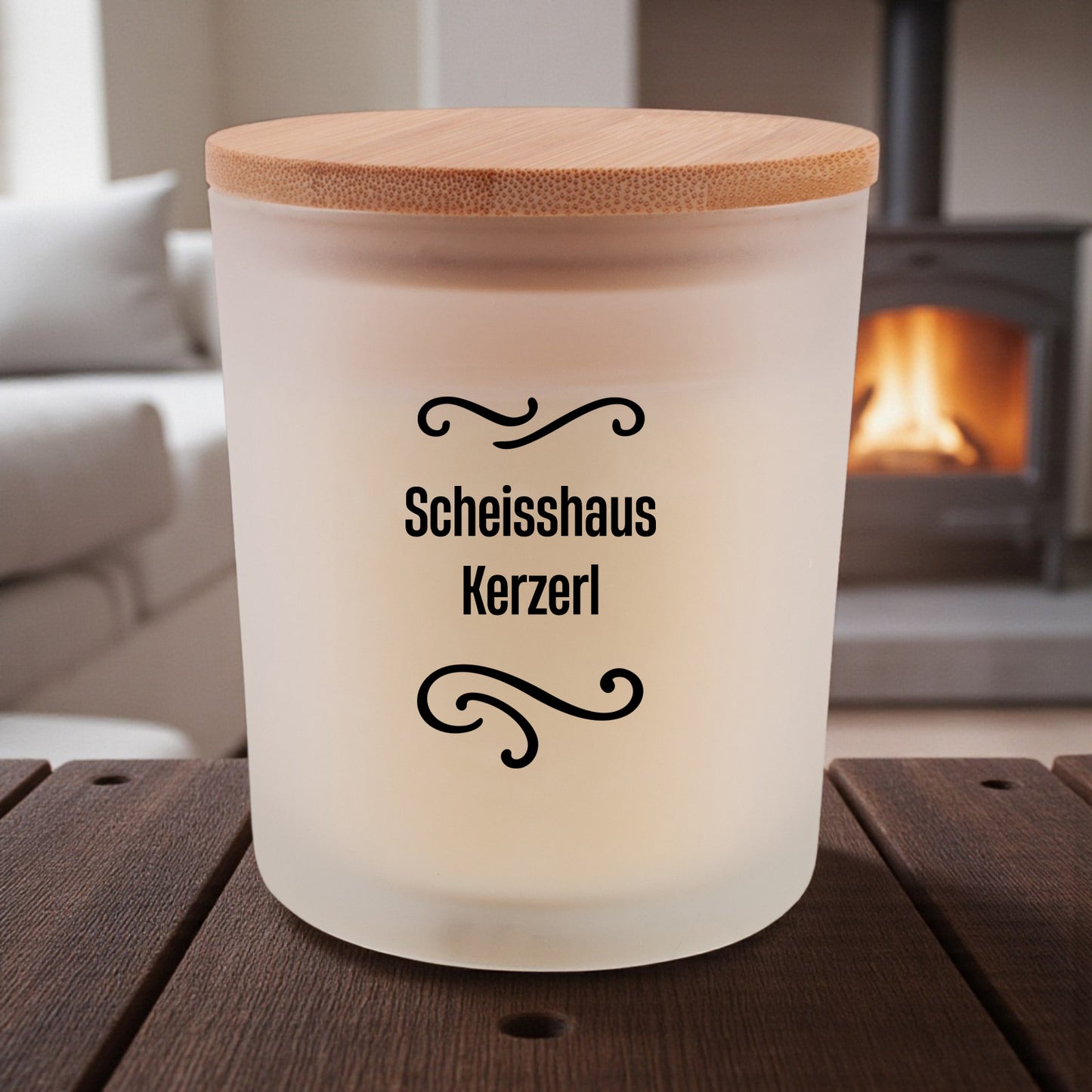 Duftkerze "Scheisshaus Kerzerl" - meinherzschlag.de