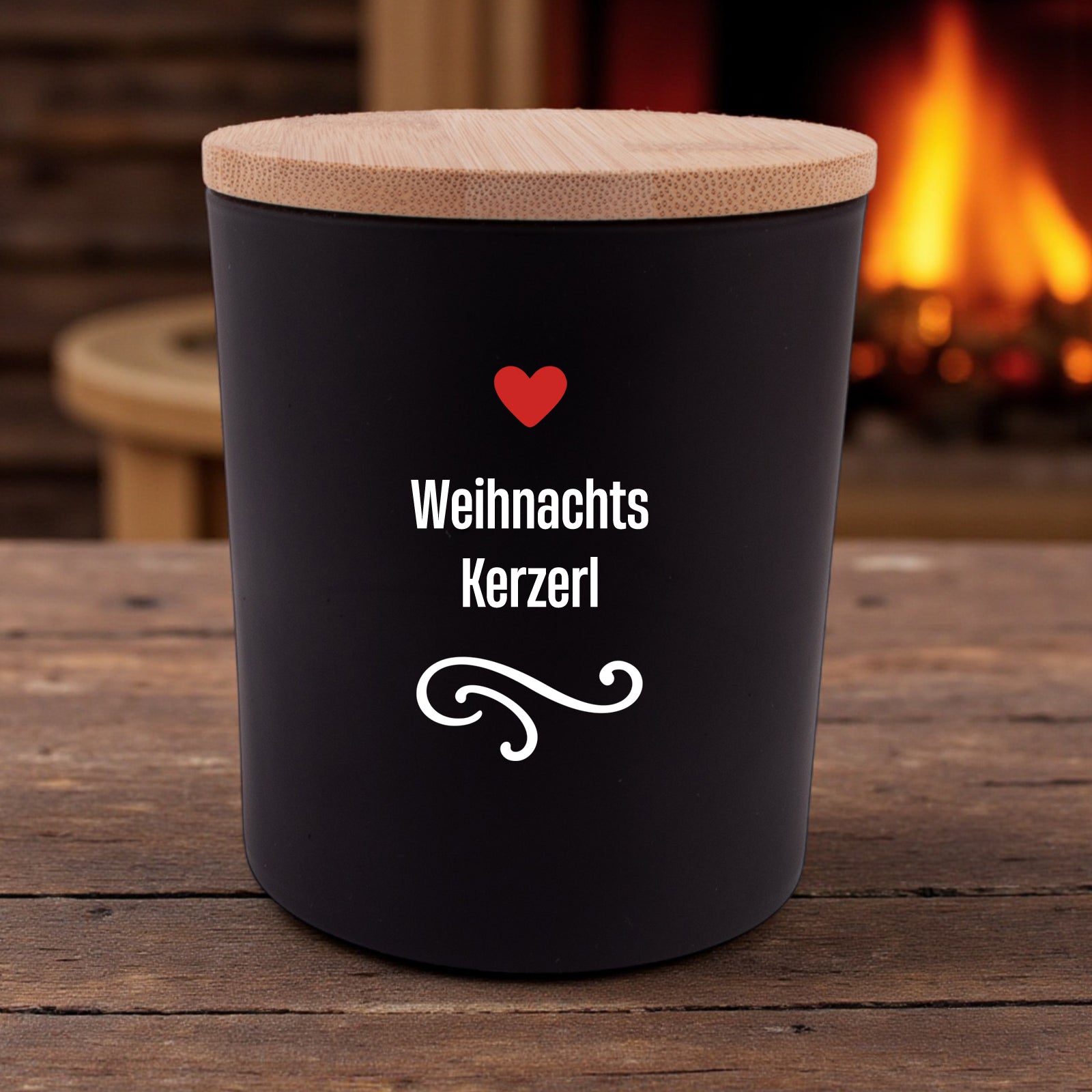 Duftkerze "Weihnachtskerzerl" - meinherzschlag.de