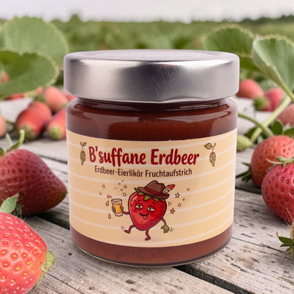 Fruchtaufstrich "B'suffane Erdbeer"