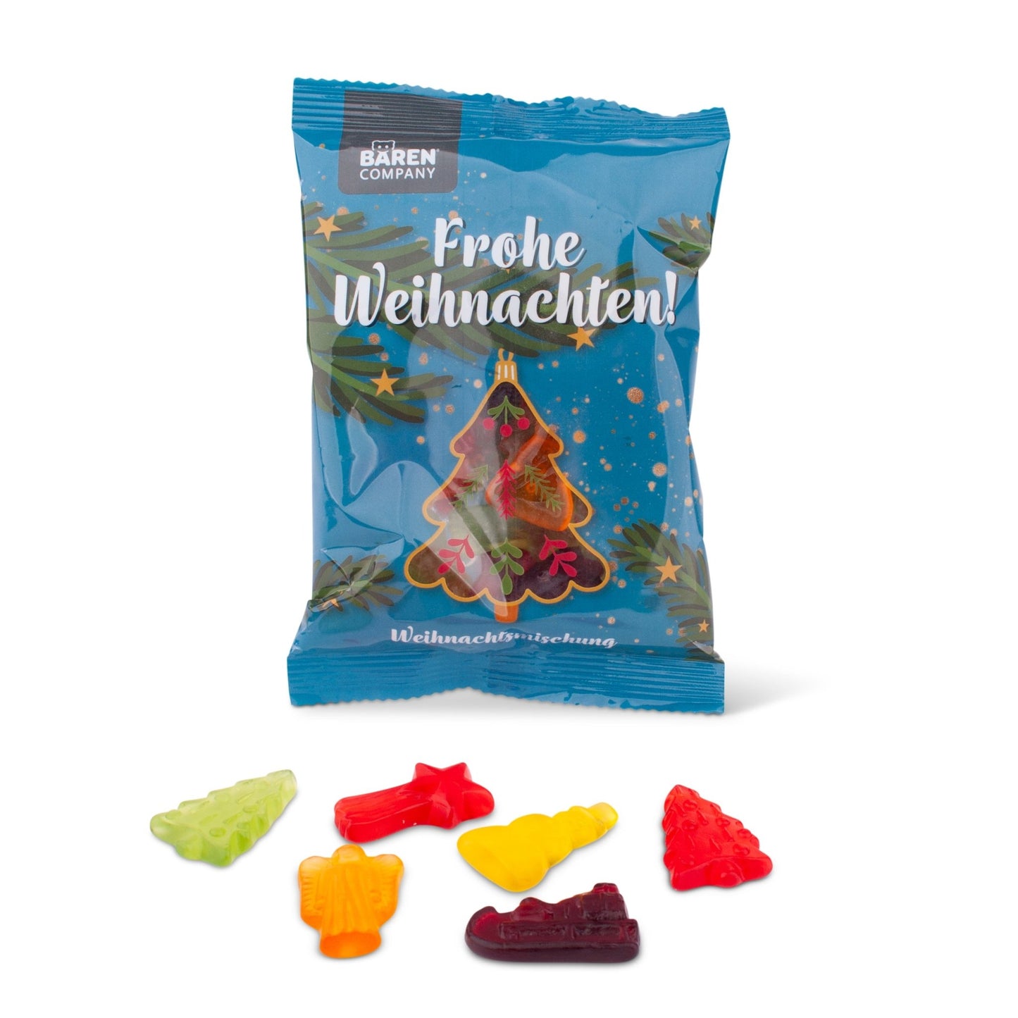 Fruchtgummi - Mix "Frohe Weihnachten" - meinherzschlag.de