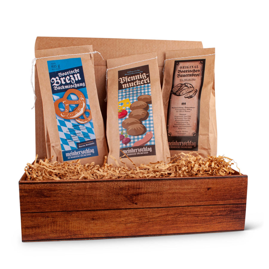 Geschenkbox "Bayrisch backen!" - meinherzschlag.de