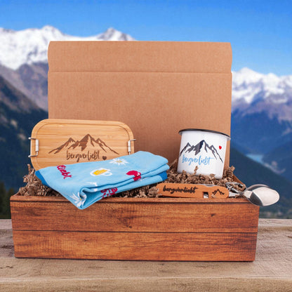 Geschenkbox "bergverliebt" - meinherzschlag.de