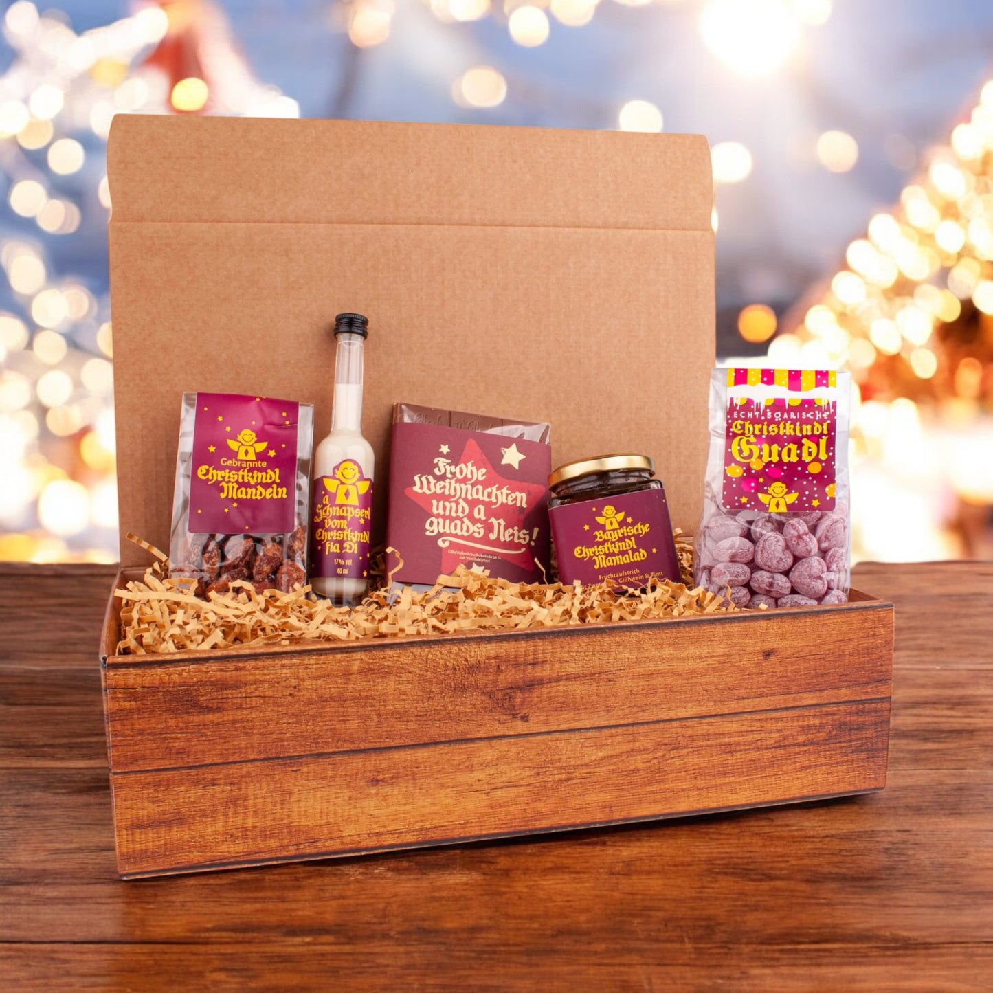 Geschenkbox "Frohe Weihnachten" - meinherzschlag.de