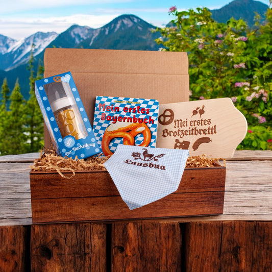 Geschenkbox "Lausbua" - meinherzschlag.de