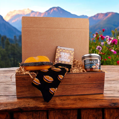 Geschenkbox "Leberkas" - meinherzschlag.de