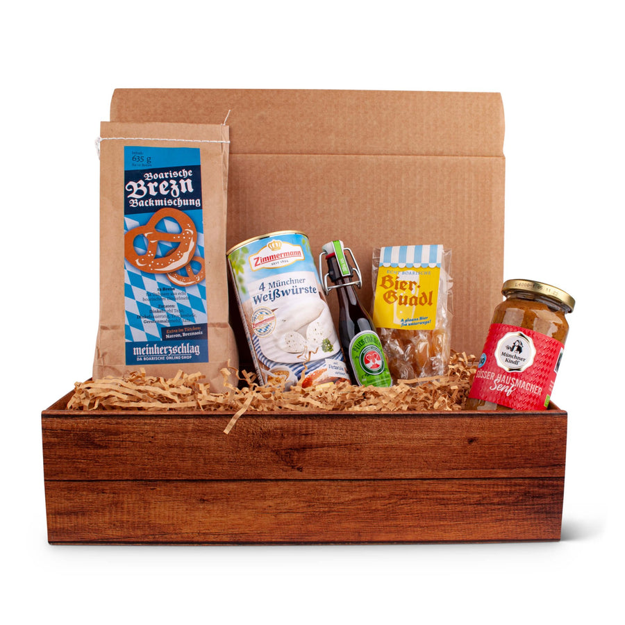 Geschenkbox "Weißwurstfrühstück" - meinherzschlag.de