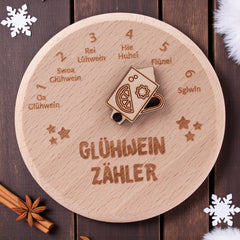 Tassendeckel "Glühweinzähler"