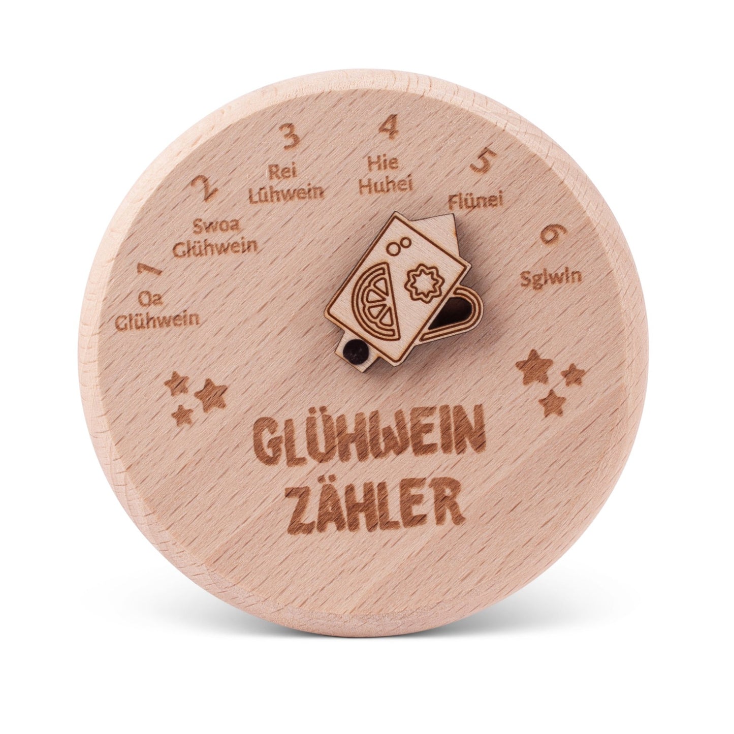 Tassendeckel "Glühweinzähler" - meinherzschlag.de