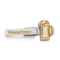 Glupperl/Wäscheklammer "Bierkrug"
