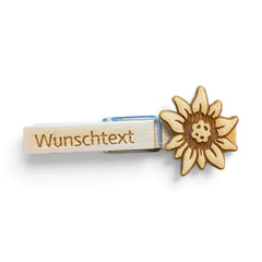 Glupperl/Wäscheklammer "Edelweiß"