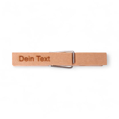 Glupperl/Wäscheklammer "Farbig" mit Logo + Gravur - meinherzschlag.de