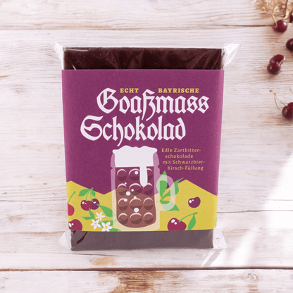 Bayrische Goaßmass Schokolad - meinherzschlag.de