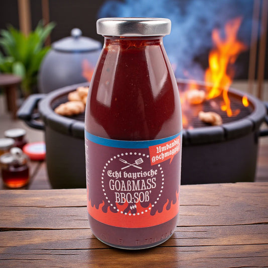Bayrische Goaßmass BBQ - Soß' - meinherzschlag.de