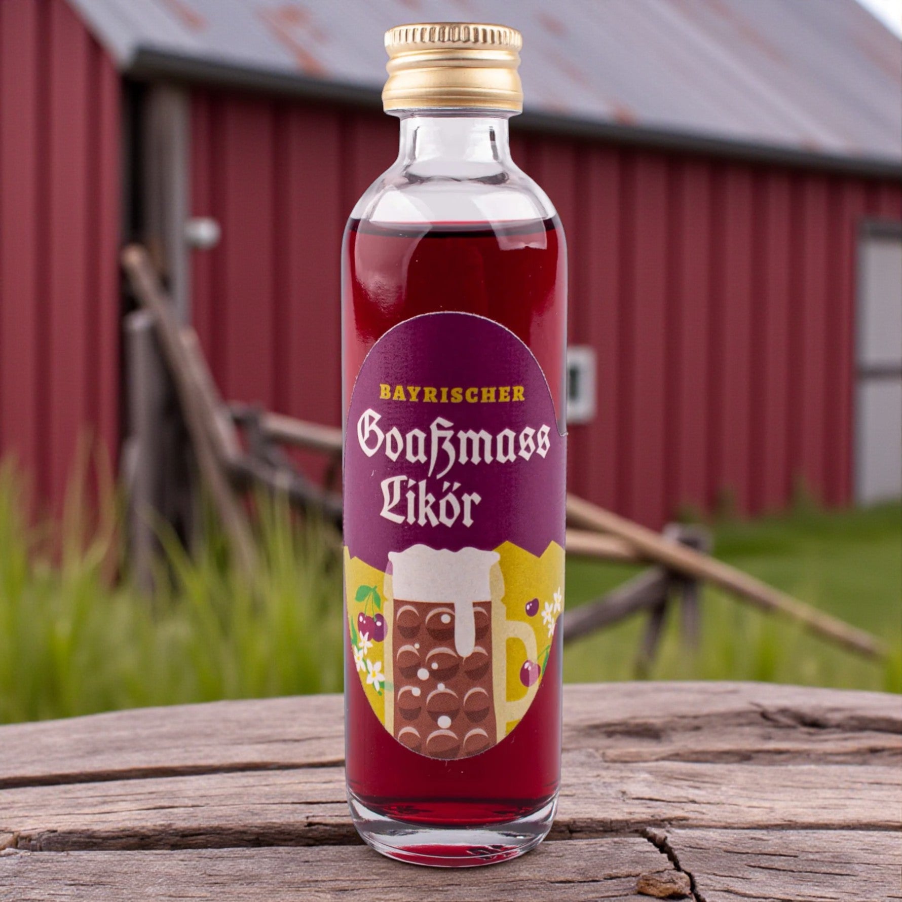 Bayrischer Goaßmasslikör 4cl - meinherzschlag.de