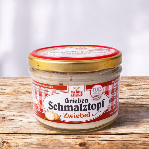 Grieben - Schmalztopf Zwiebel - meinherzschlag.de