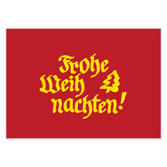 Grußkarte "Frohe Weihnachten"