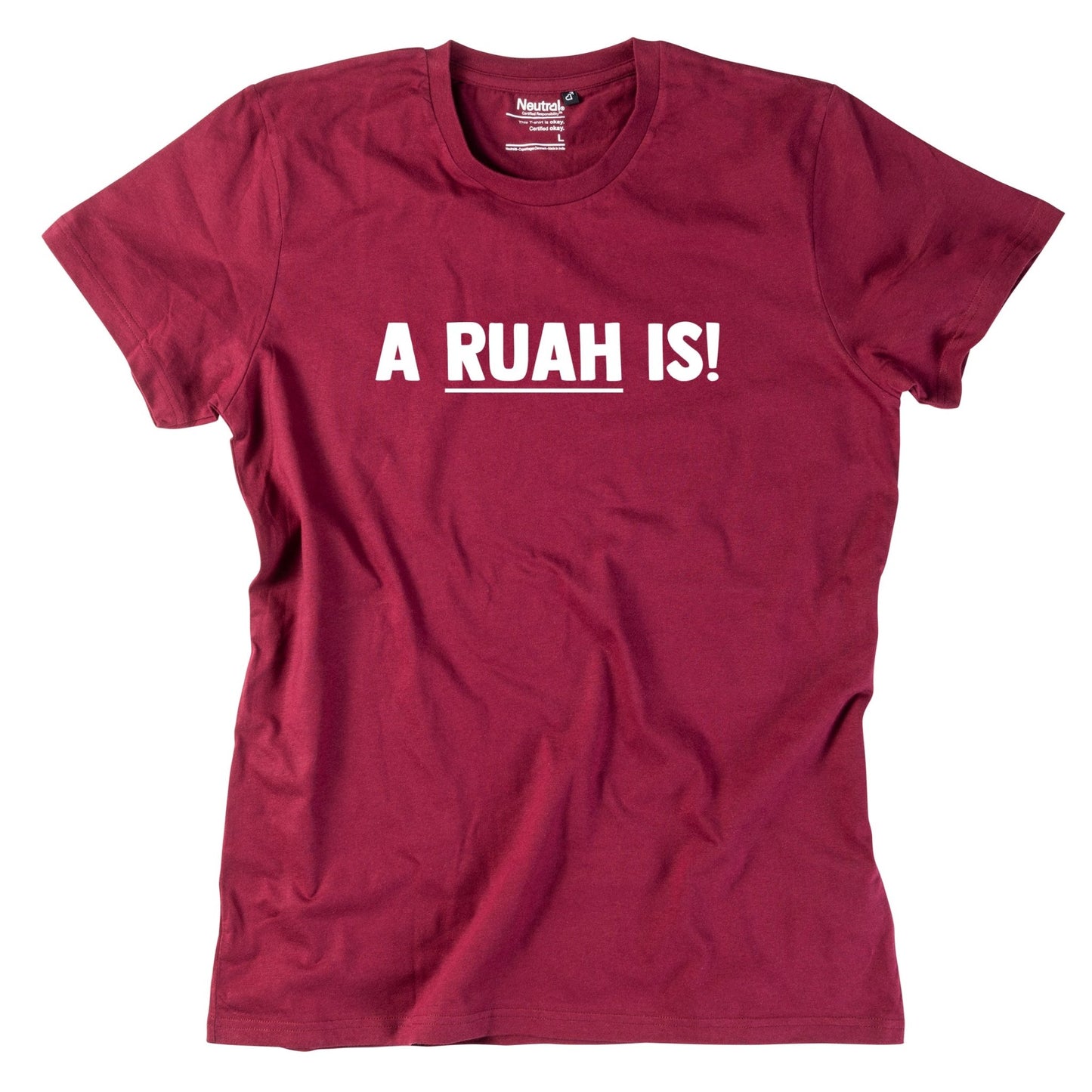 Herren - Shirt "A Ruah is!" - meinherzschlag.de