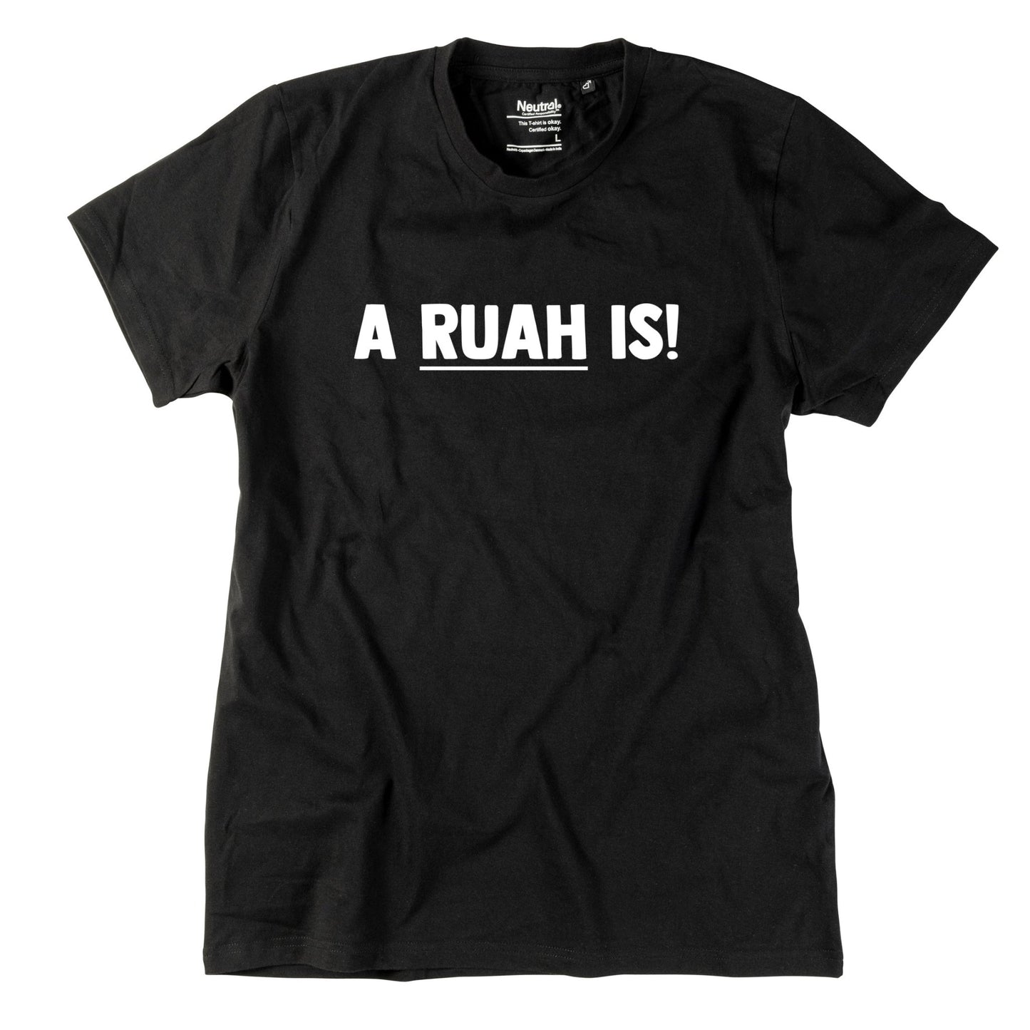 Herren - Shirt "A Ruah is!" - meinherzschlag.de
