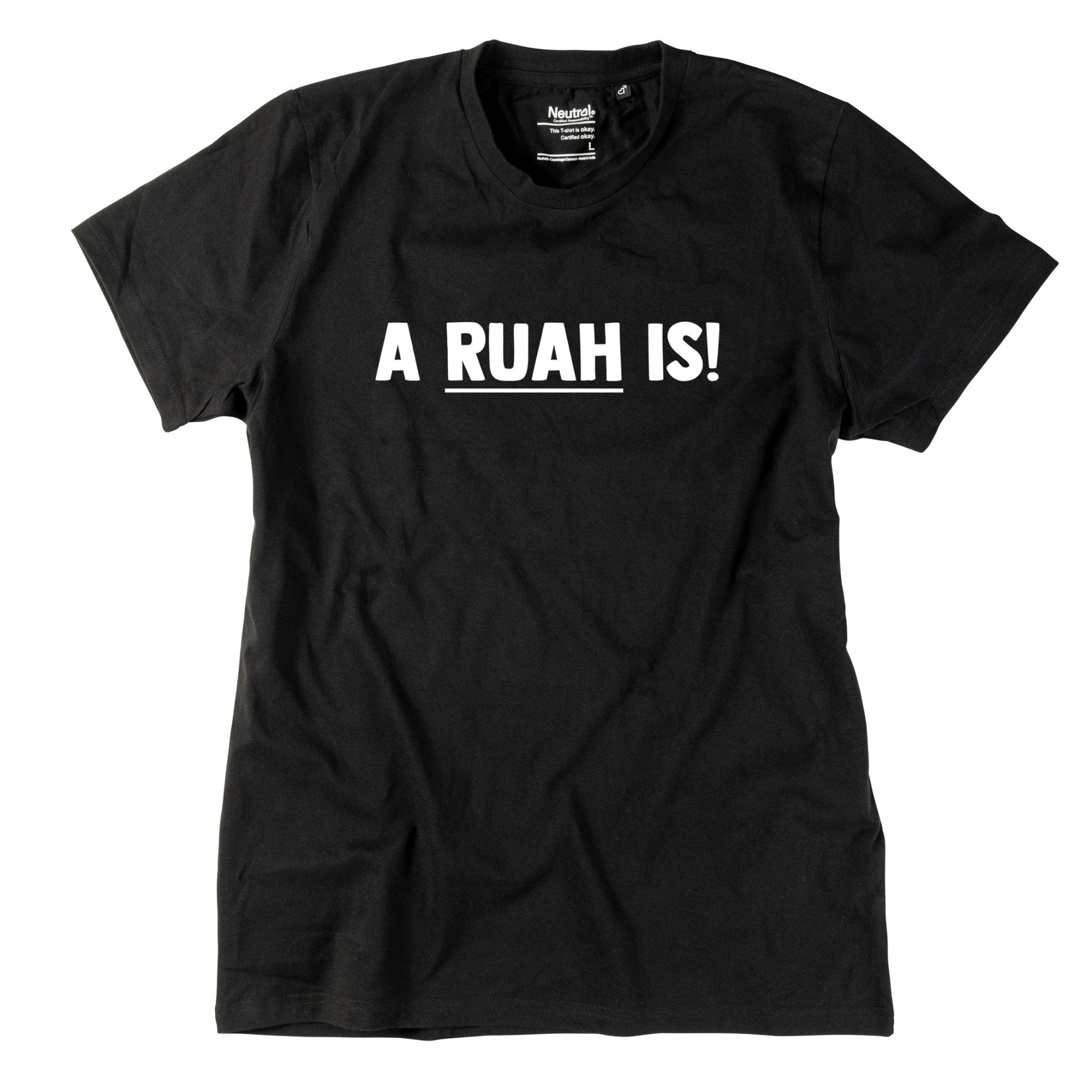 Herren - Shirt "A Ruah is!" - meinherzschlag.de