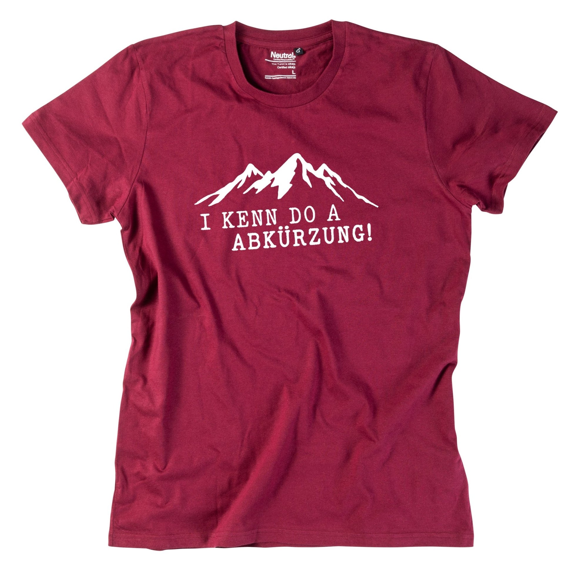 Herren - Shirt "Abkürzung" - meinherzschlag.de