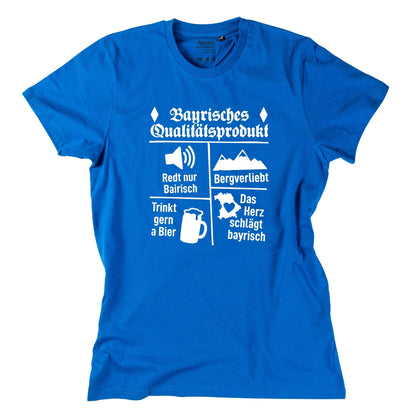 Herren - Shirt "Bayrisches Qualitätsprodukt" - meinherzschlag.de