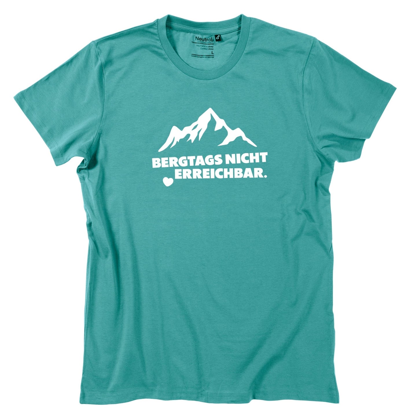 Herren - Shirt "Bergtags nicht erreichbar" - meinherzschlag.de