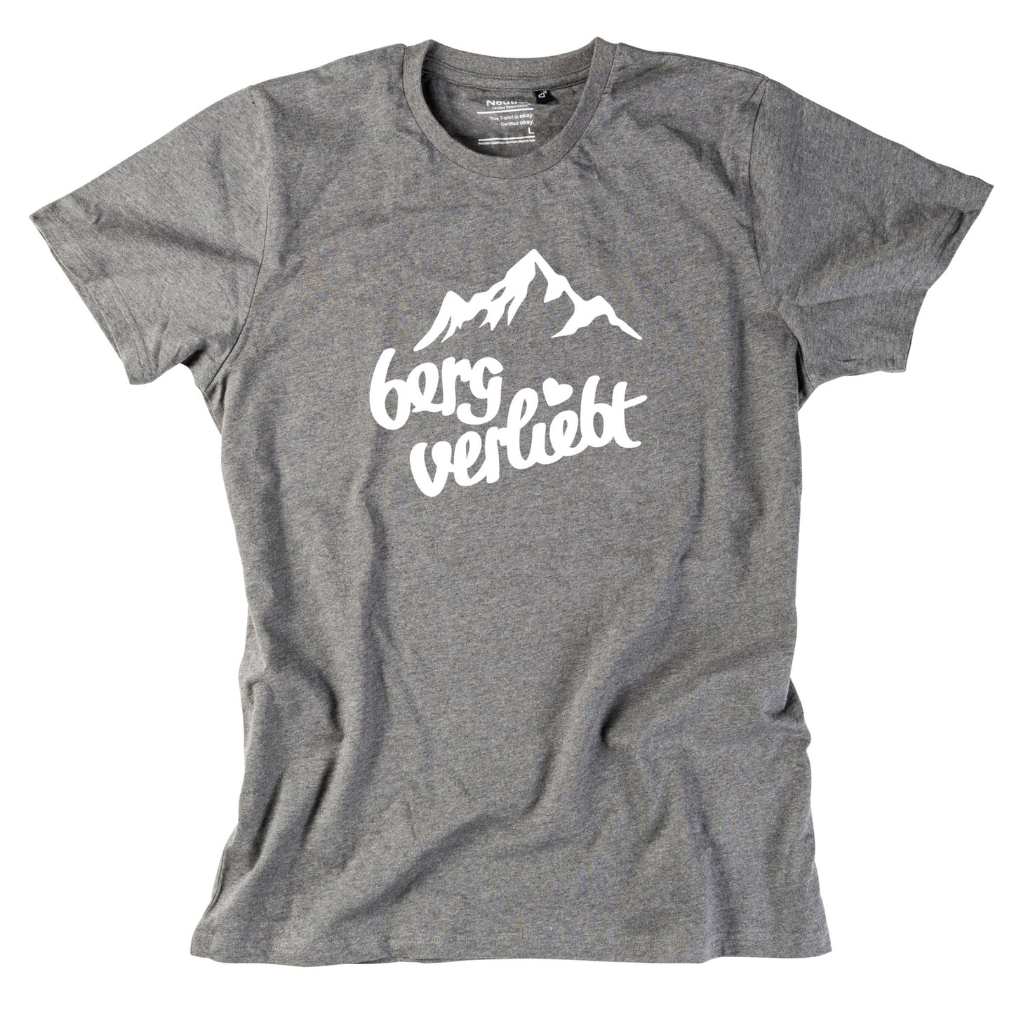 Herren - Shirt "bergverliebt ❤" - meinherzschlag.de