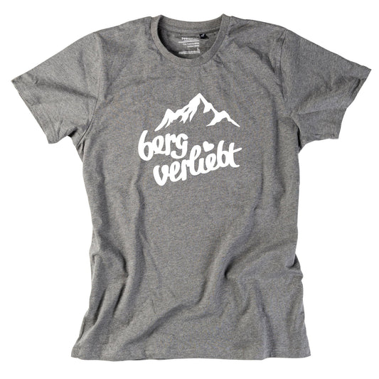 Herren - Shirt "bergverliebt ❤" - meinherzschlag.de