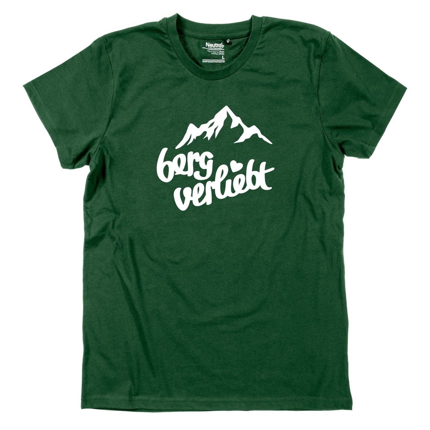 Herren - Shirt "bergverliebt ❤" - meinherzschlag.de