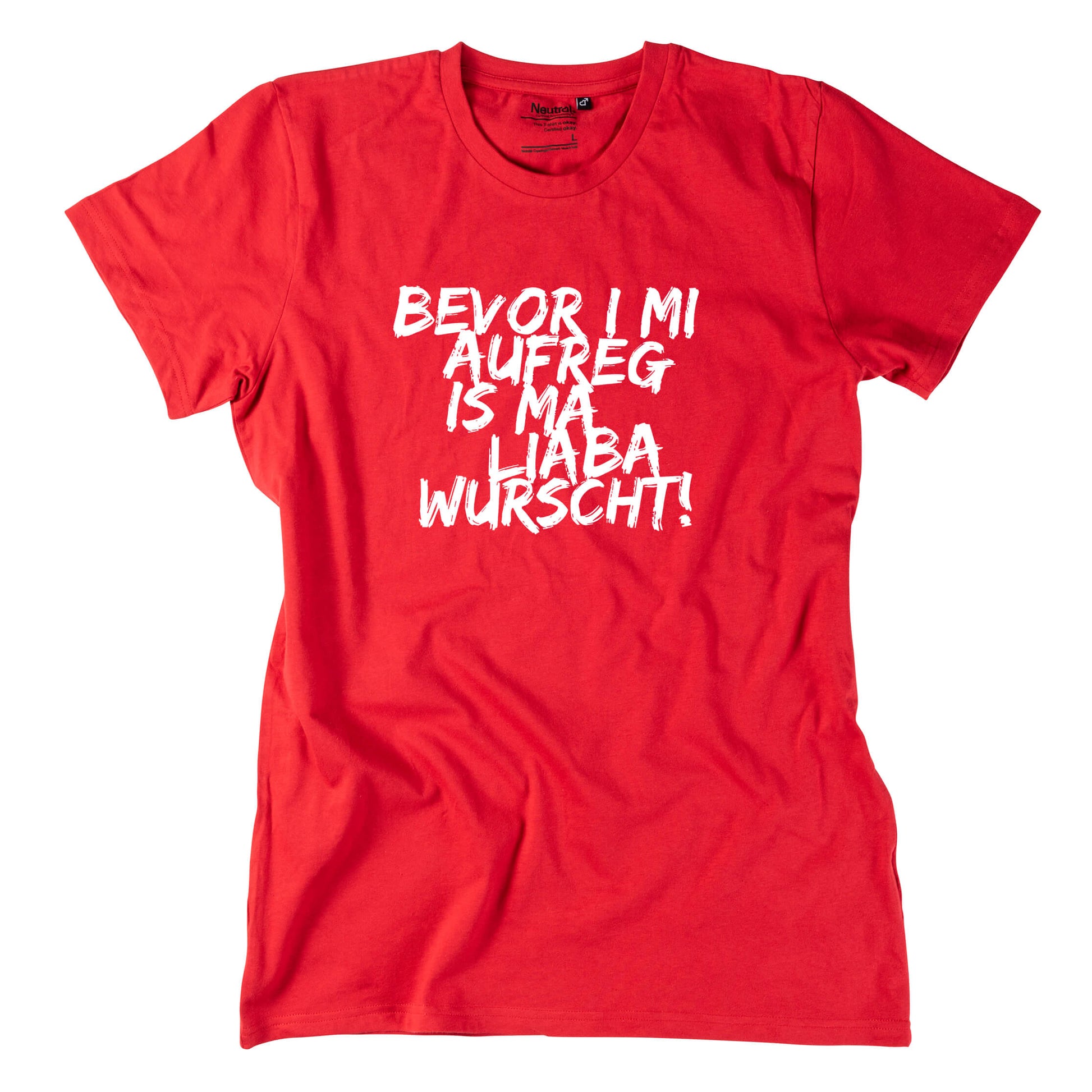 Herren - Shirt "Bevor i mi aufreg ..." - meinherzschlag.de
