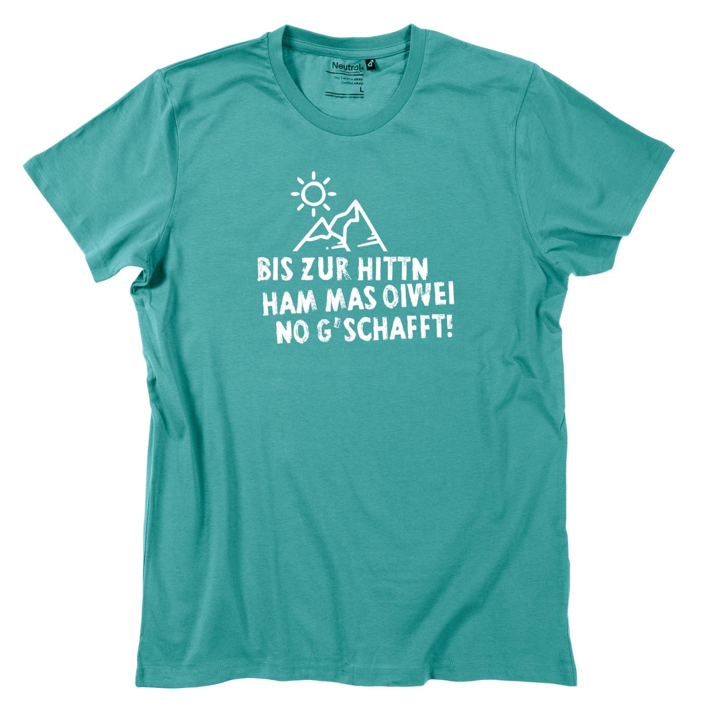 Herren - Shirt "Bis zur Hittn" - meinherzschlag.de