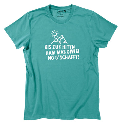 Herren - Shirt "Bis zur Hittn" - meinherzschlag.de