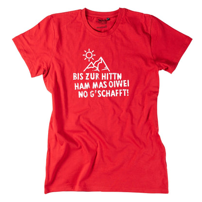 Herren - Shirt "Bis zur Hittn" - meinherzschlag.de