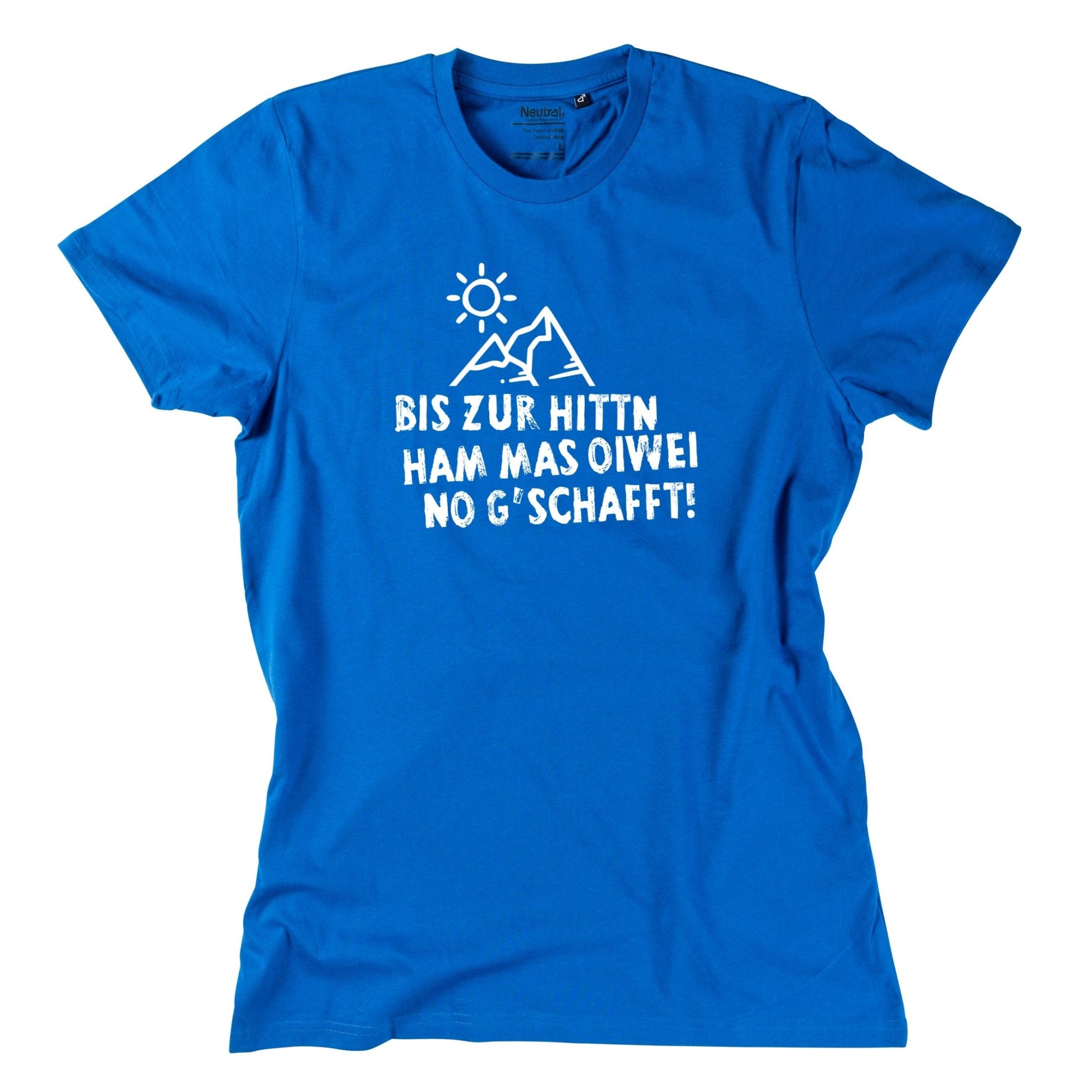 Herren - Shirt "Bis zur Hittn" - meinherzschlag.de