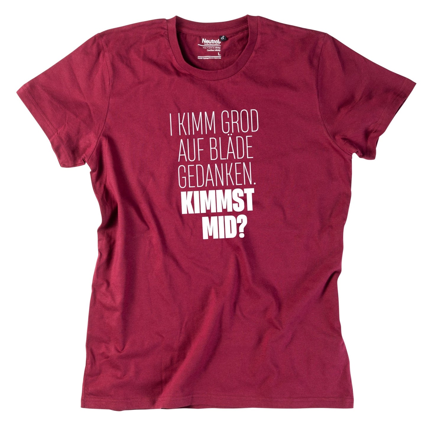 Herren - Shirt "Bläde Gedanken" - meinherzschlag.de