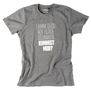 Herren - Shirt "Bläde Gedanken" - meinherzschlag.de