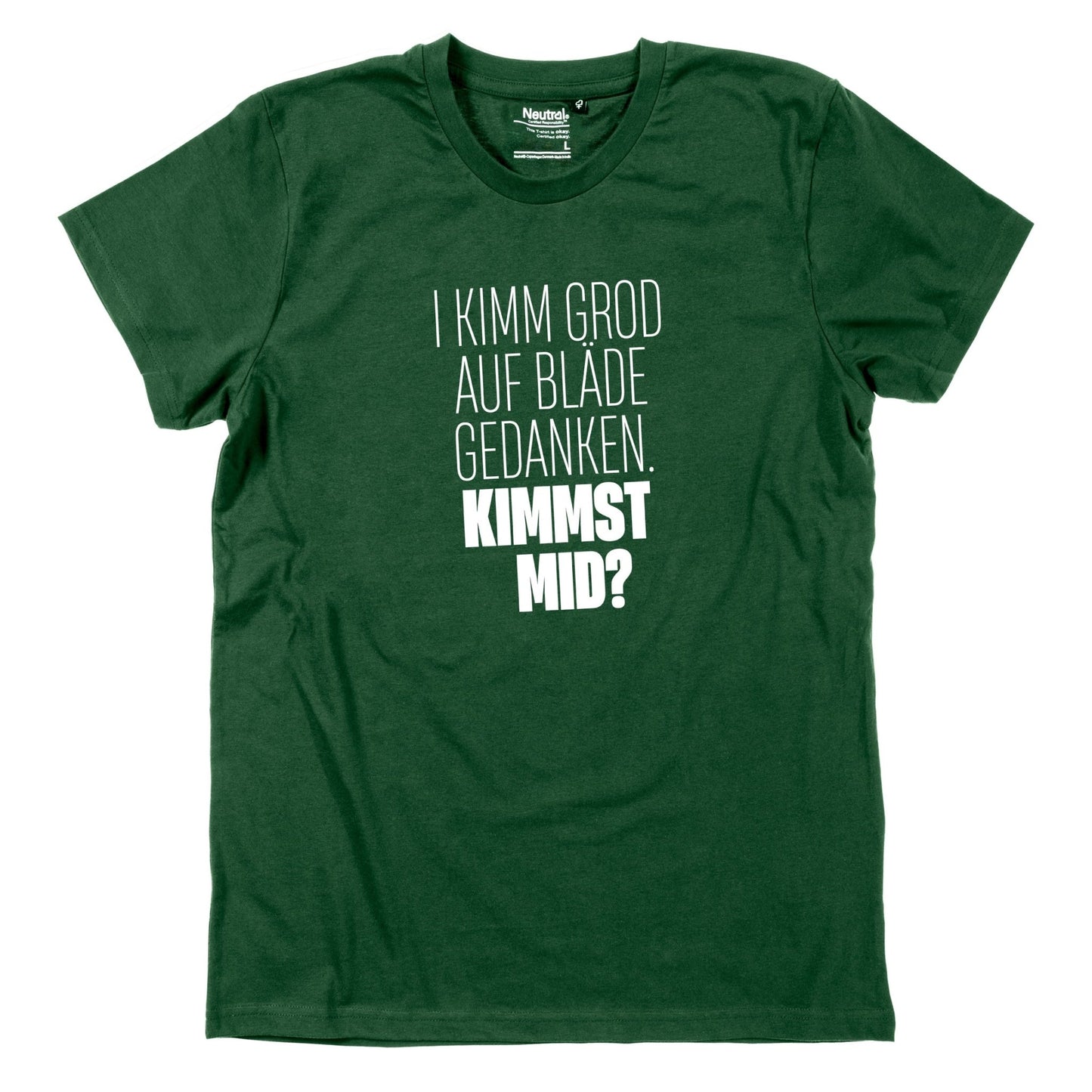 Herren - Shirt "Bläde Gedanken" - meinherzschlag.de