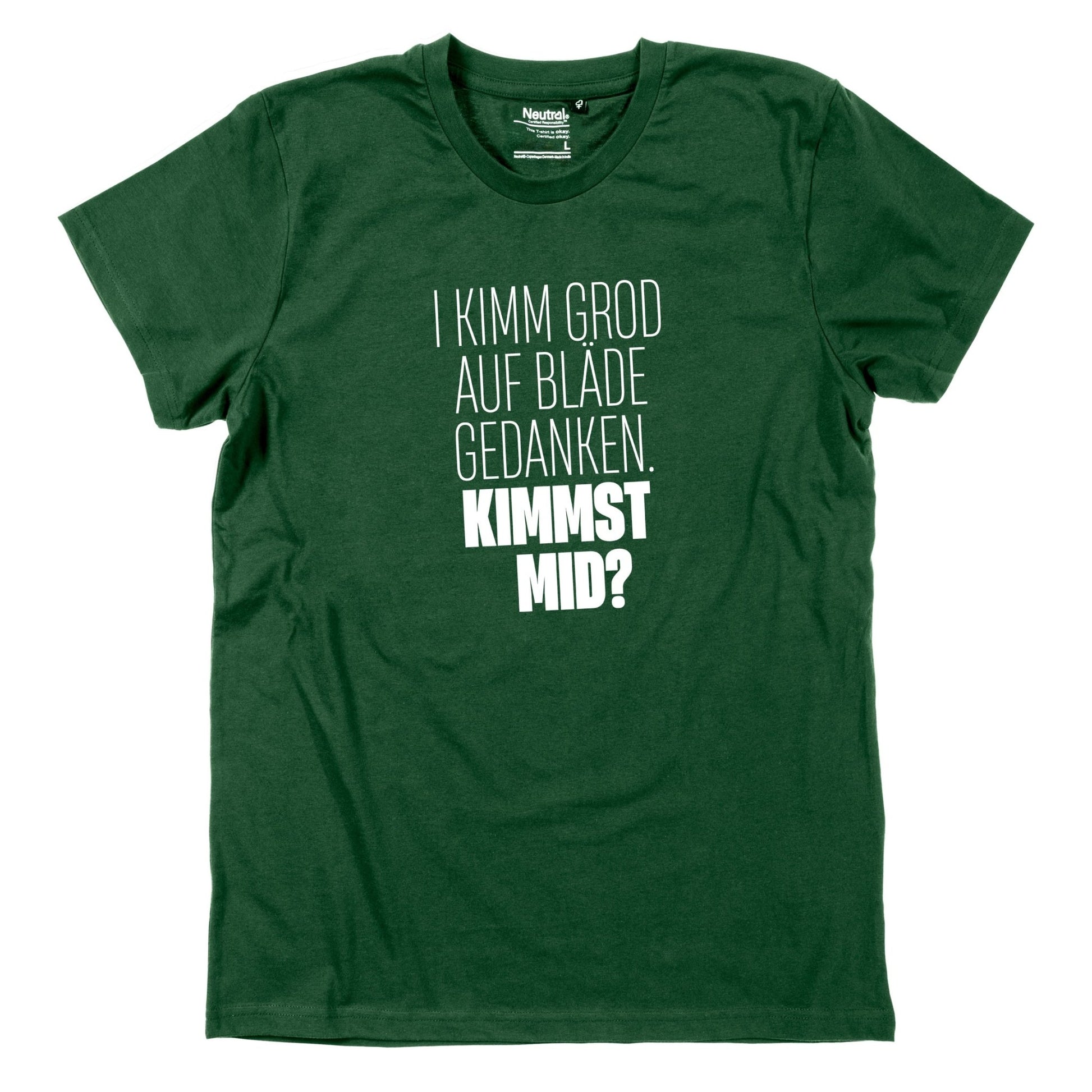 Herren - Shirt "Bläde Gedanken" - meinherzschlag.de