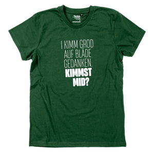 Herren - Shirt "Bläde Gedanken" - meinherzschlag.de