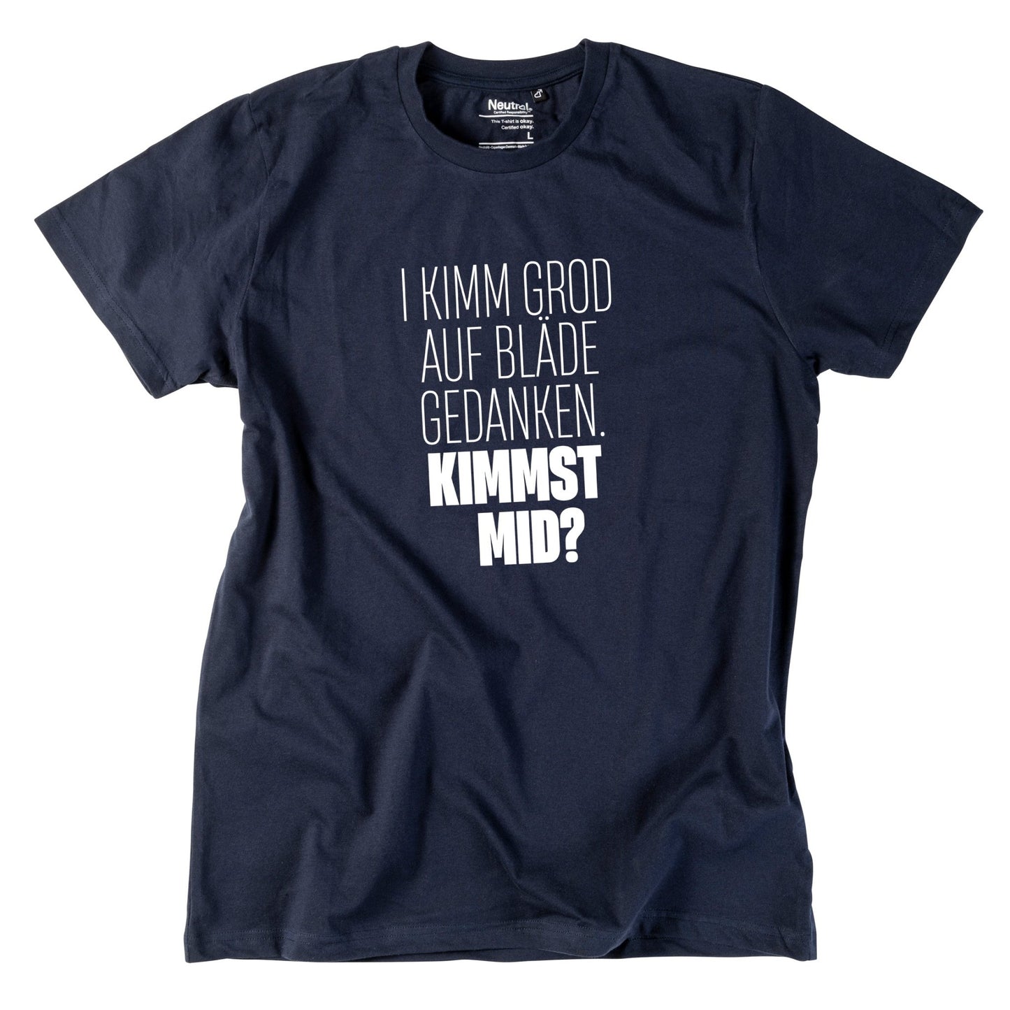 Herren - Shirt "Bläde Gedanken" - meinherzschlag.de