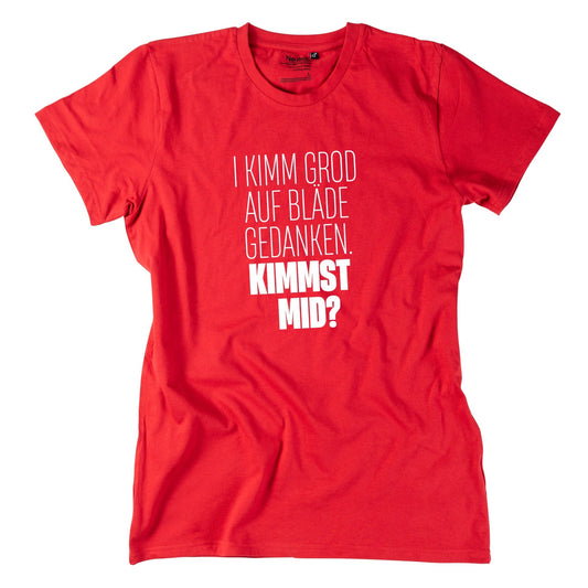 Herren - Shirt "Bläde Gedanken" - meinherzschlag.de