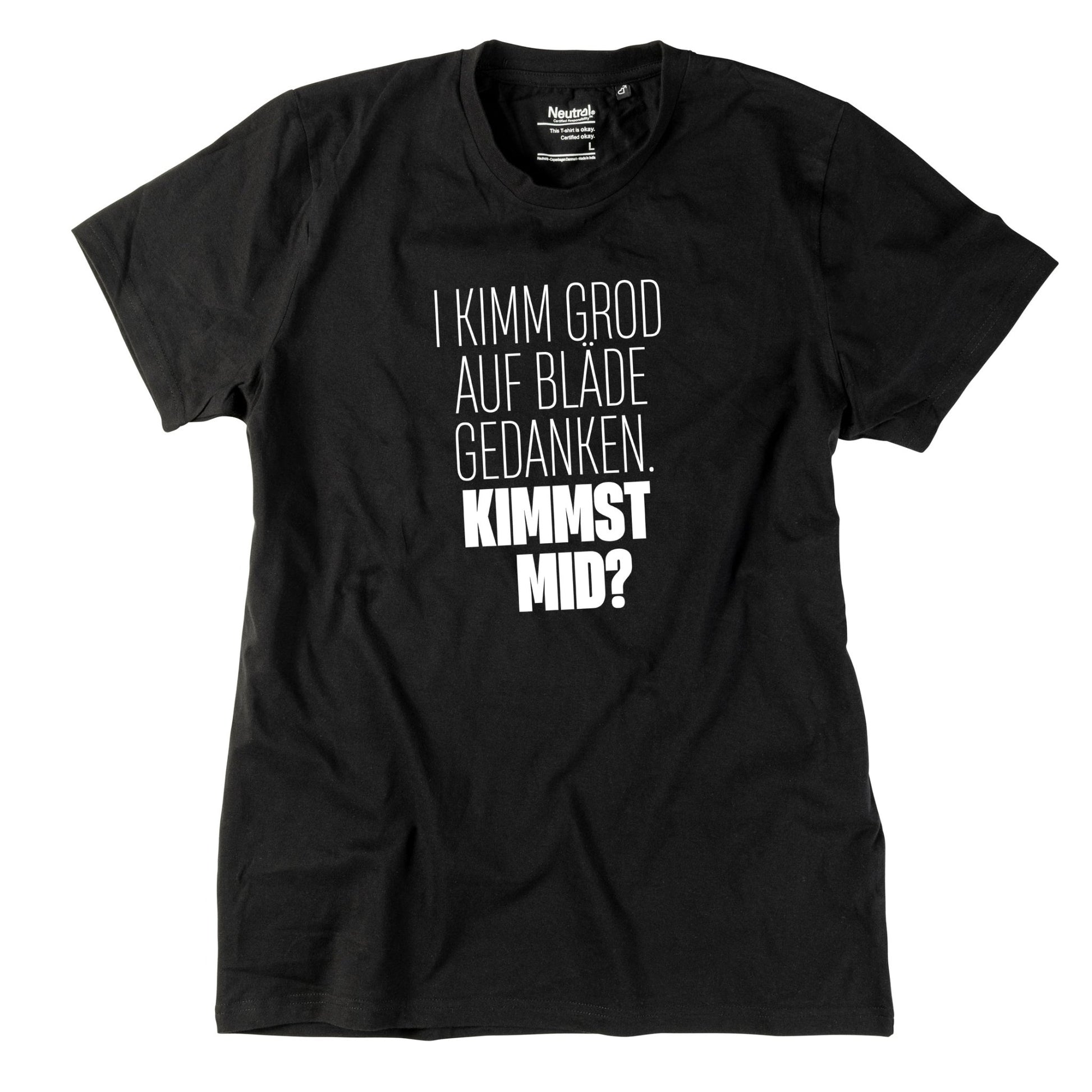Herren - Shirt "Bläde Gedanken" - meinherzschlag.de