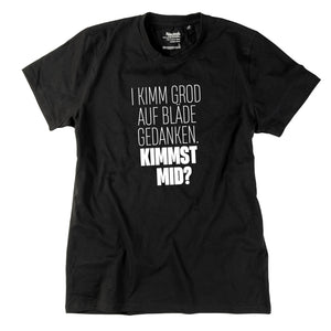 Herren - Shirt "Bläde Gedanken" - meinherzschlag.de