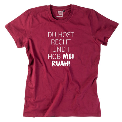 Herren - Shirt "Du host Recht!" - meinherzschlag.de
