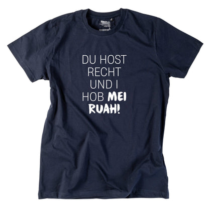 Herren - Shirt "Du host Recht!" - meinherzschlag.de