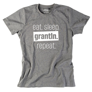 Herren - Shirt "Eat. Sleep. Grantln. Repeat." - meinherzschlag.de