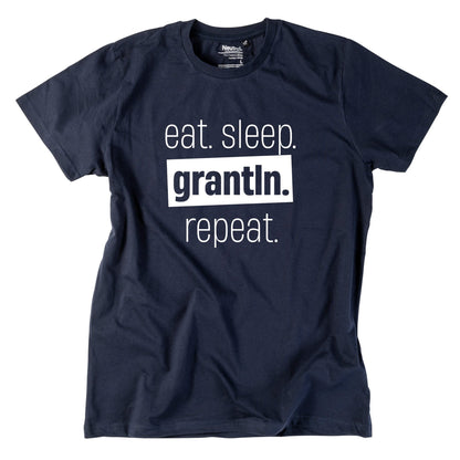 Herren - Shirt "Eat. Sleep. Grantln. Repeat." - meinherzschlag.de
