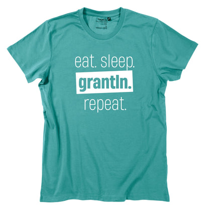 Herren - Shirt "Eat. Sleep. Grantln. Repeat." - meinherzschlag.de
